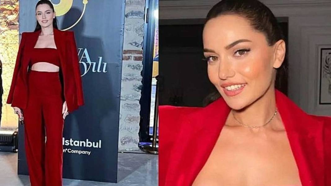 Fahriye Evcen'in servet değerinde kombini! Üzerinde resmen ev taşıyor, sadece çantası bile bakın ne kadar? 5